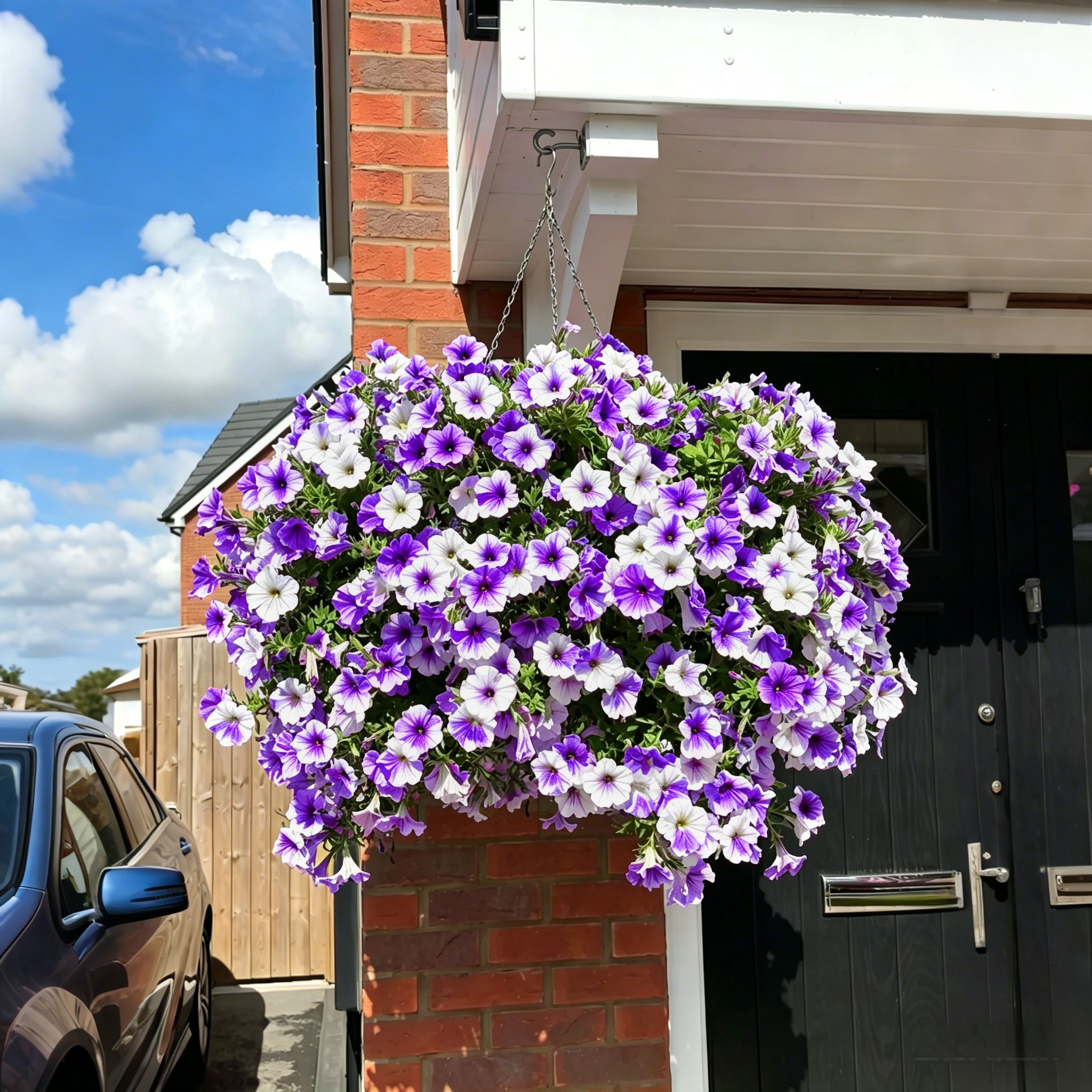 UV Resistant Artificial Petunias Flowers