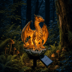 Solar Dragon Garden Light – Fantasy LED Outdoor Statue