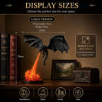 3D Printed Dragon Light for Fantasy Decor