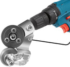 Sheet Metal Cutter Drill Attachment – Electric Metal Nibbler for Steel, Aluminum, Copper & Iron Sheets