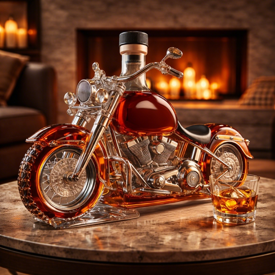 Whisky Decanter - Motorcycle Edition