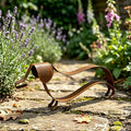 Metal Dachshund Sculpture – Rustic Indoor & Outdoor Decor