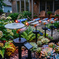 Sci-Fi Spaceship Solar Garden Stake Light