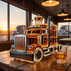 Whisky Decanter - Semi Truck