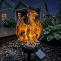 Solar Dragon Garden Light – Fantasy LED Outdoor Statue