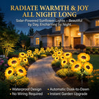 Solar LED Sunflower Garden Lights