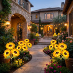 Solar LED Sunflower Garden Lights