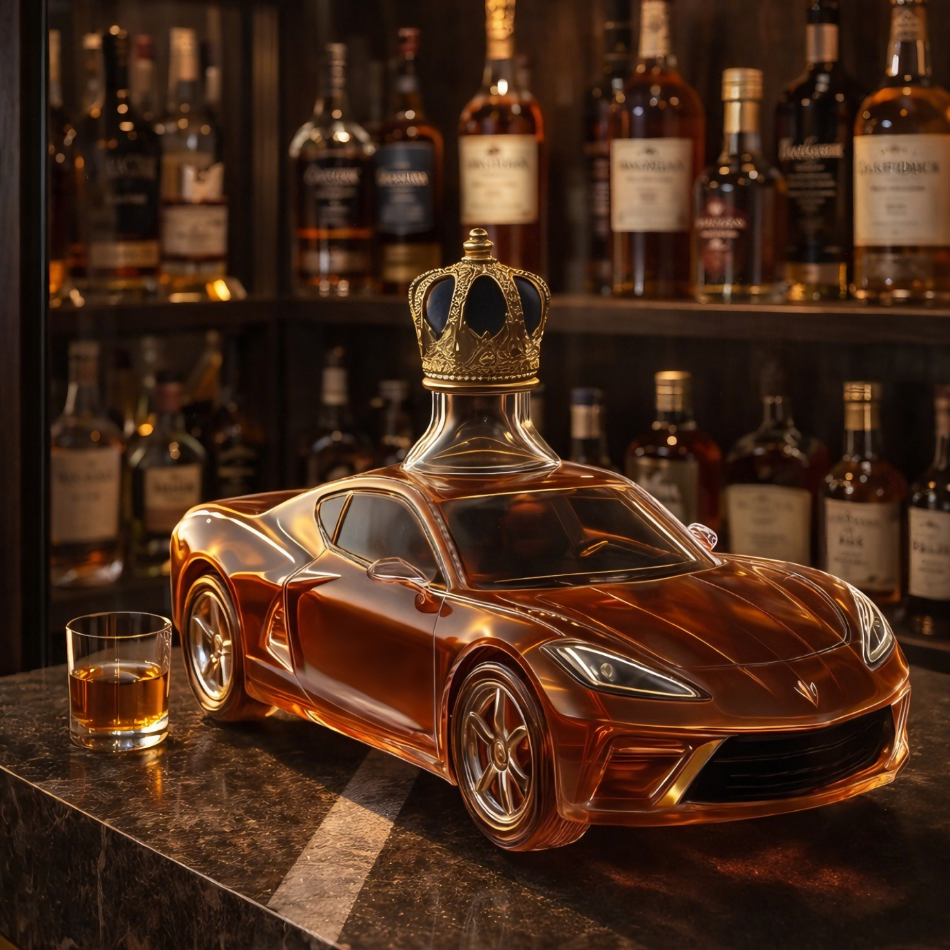 Whiskey Decanter – Sports Car Edition