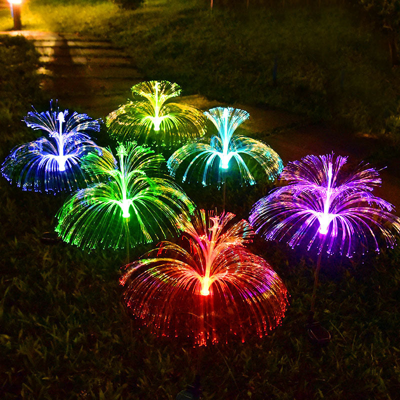 Solar Jellyfish Garden Lights – 7 Color Changing Waterproof Outdoor Butterfly Landscape Decor