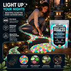 Glow in the Dark Garden Pebbles