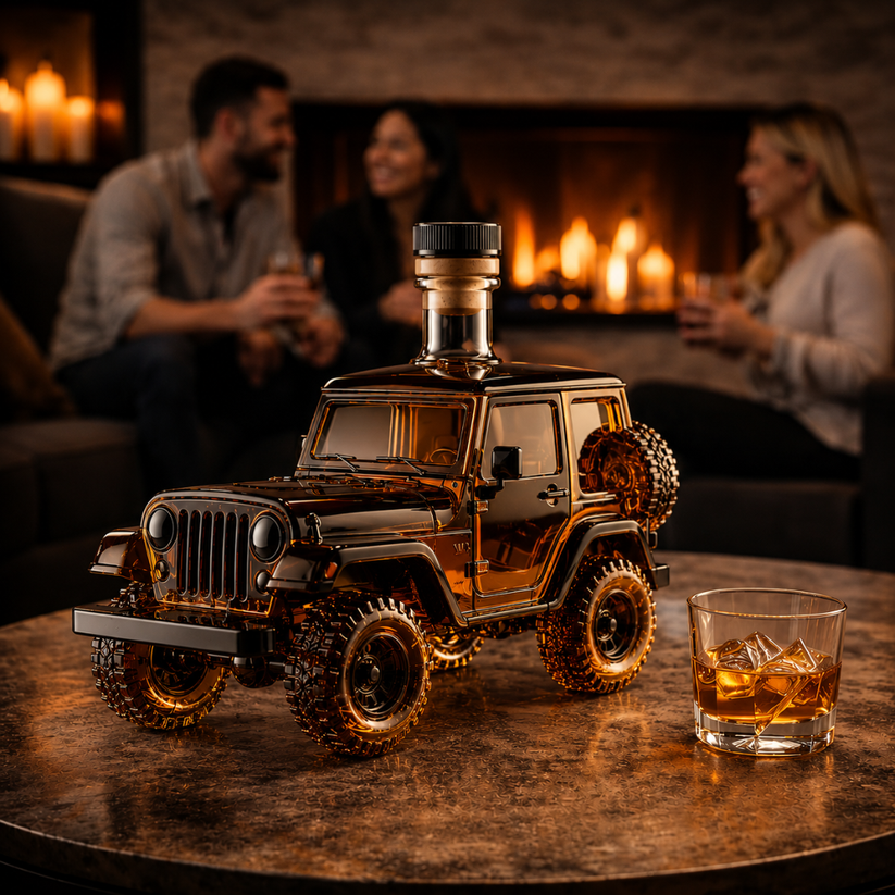 Whisky Decanter - Jeep Edition