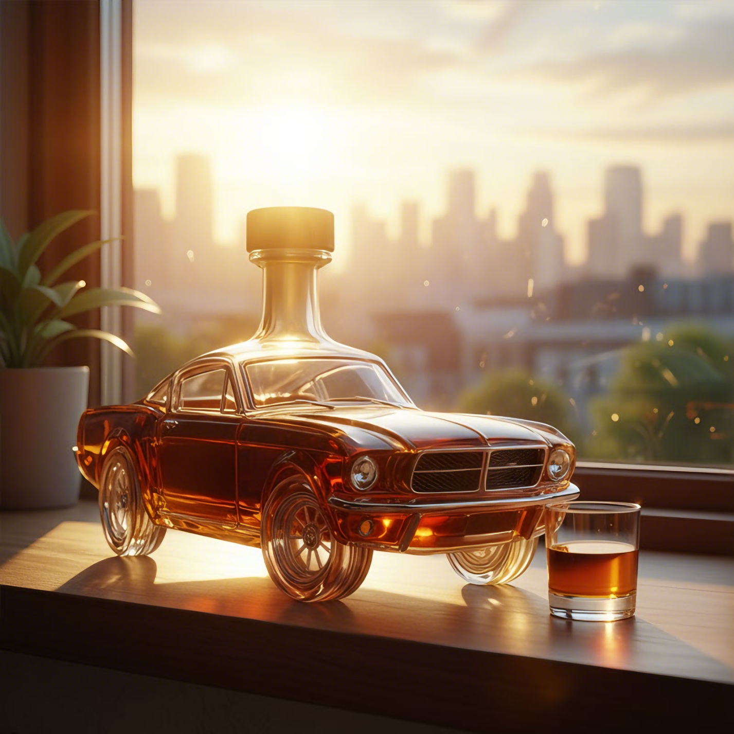 Whiskey Decanter - Muscle Car Edition