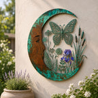 Crescent Moon Garden Wall Decor