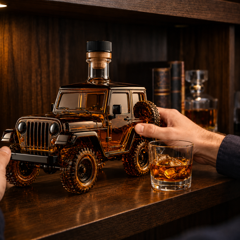 Whisky Decanter - Jeep Edition