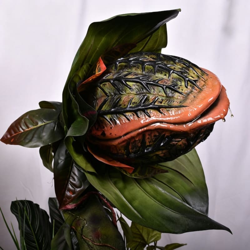Piranha Plant Garden Statue – Whimsical Resin Fantasy Yard Decor