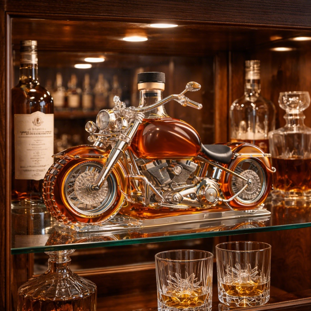 Whisky Decanter - Motorcycle Edition