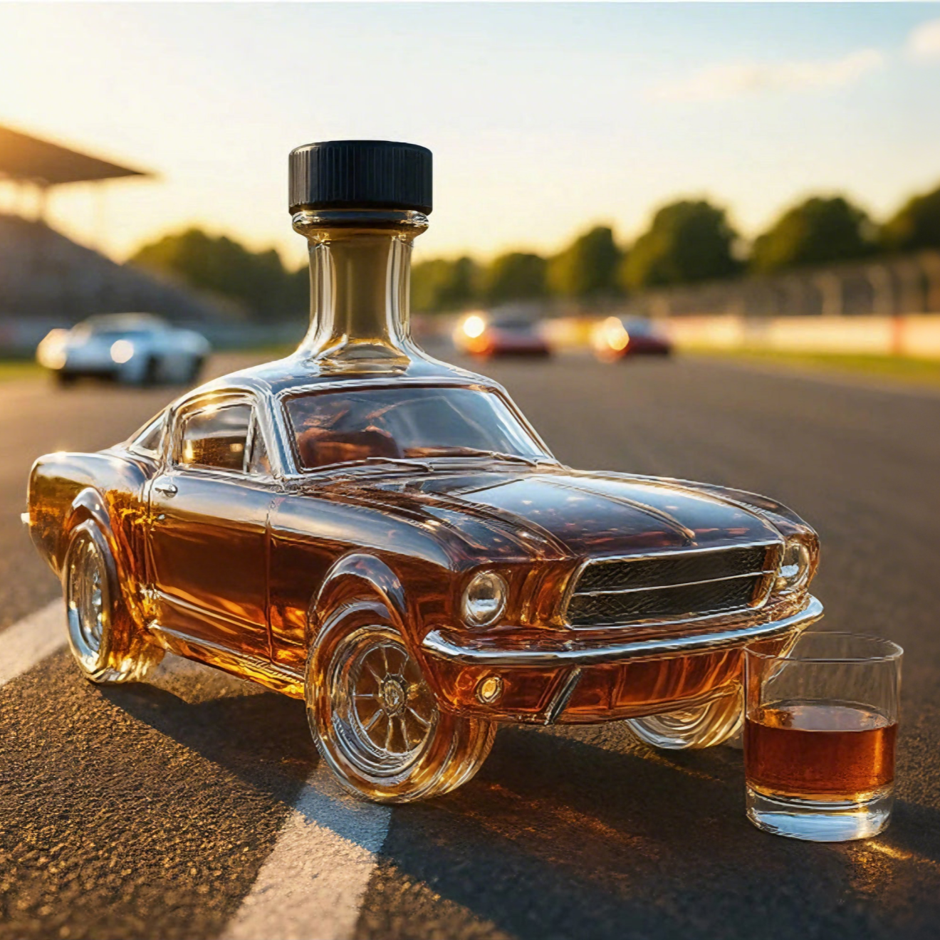Whiskey Decanter - Muscle Car Edition