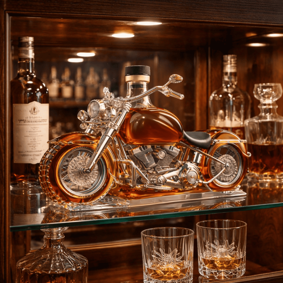 Whisky Decanter - Motorcycle Edition