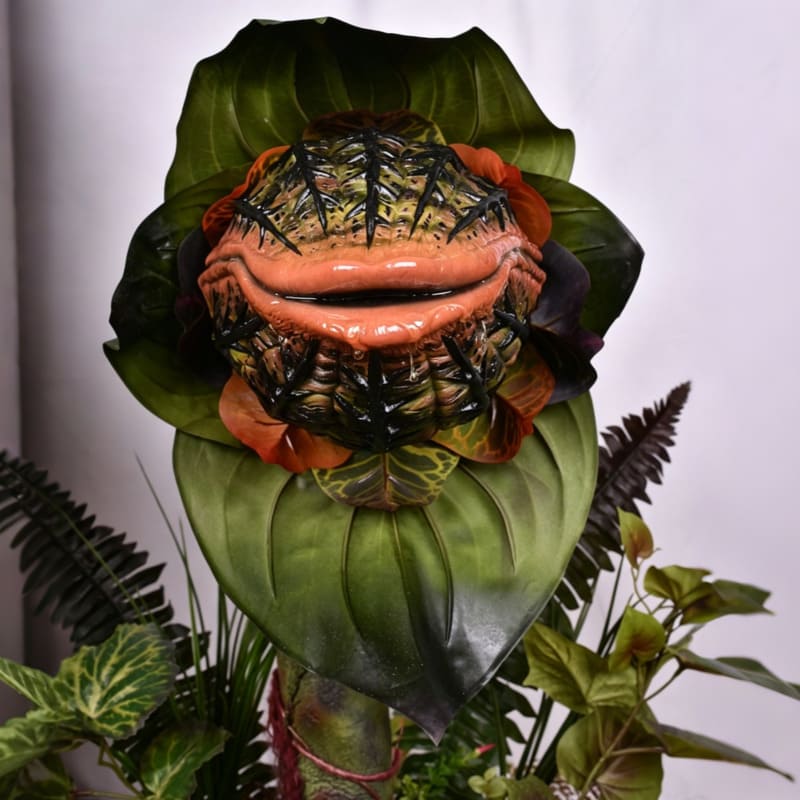 Piranha Plant Garden Statue – Whimsical Resin Fantasy Yard Decor