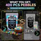 Glow in the Dark Garden Pebbles