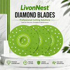4.5" Ultra-Thin Diamond Grinding Disc for Angle Grinder – Double-Sided Cutting & Grinding Blade for Tile, Granite & Marble