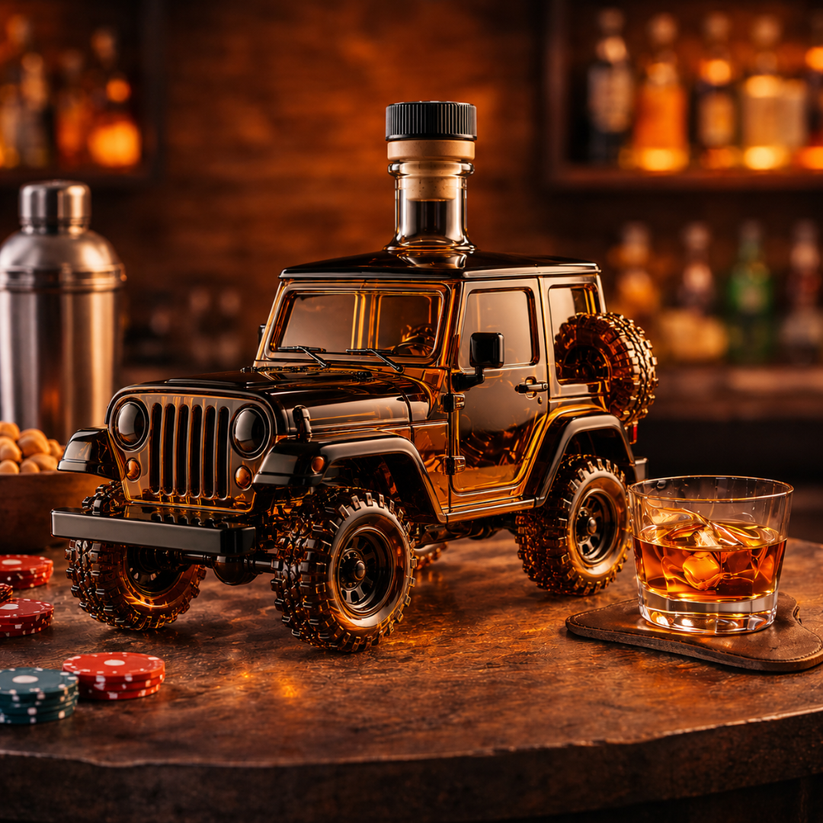 Whisky Decanter - Jeep Edition