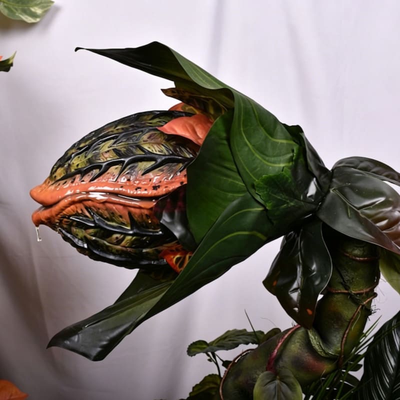 Piranha Plant Garden Statue – Whimsical Resin Fantasy Yard Decor