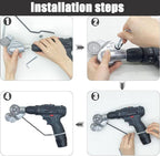 Sheet Metal Cutter Drill Attachment – Electric Metal Nibbler for Steel, Aluminum, Copper & Iron Sheets