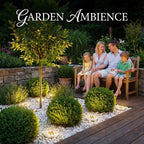 Solar Ground Lights – 8 LED Outdoor Disk Lights