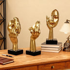 Modern Abstract Resin Thinker Sculpture – Minimalist Home & Office Decor Figurine