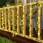 Solar Ivy Vine Fairy Lights – USB, Battery & Solar Powered LED Leaf Garland Decor