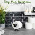 Animal Toilet Paper Holder – Funny Freestanding Bathroom Roll Storage Decor