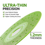 4.5" Ultra-Thin Diamond Grinding Disc for Angle Grinder – Double-Sided Cutting & Grinding Blade for Tile, Granite & Marble