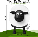 Animal Toilet Paper Holder – Funny Freestanding Bathroom Roll Storage Decor