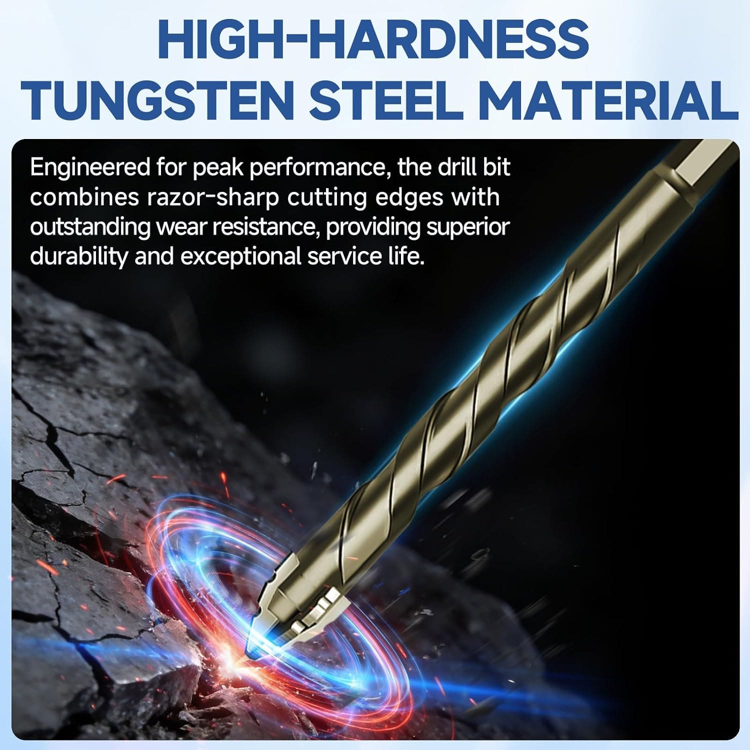 7PCS Multi-Material Drill Bit Set