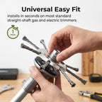 Buy 1 Get 1 Free – 6" Steel Wire Weed Trimmer Head for Cordless String Trimmers