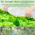 Garden Mesh Plant Cover – Drawstring Raised Bed Netting for Vegetables, Fruits & Flowers