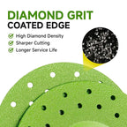 4.5" Ultra-Thin Diamond Grinding Disc for Angle Grinder – Double-Sided Cutting & Grinding Blade for Tile, Granite & Marble