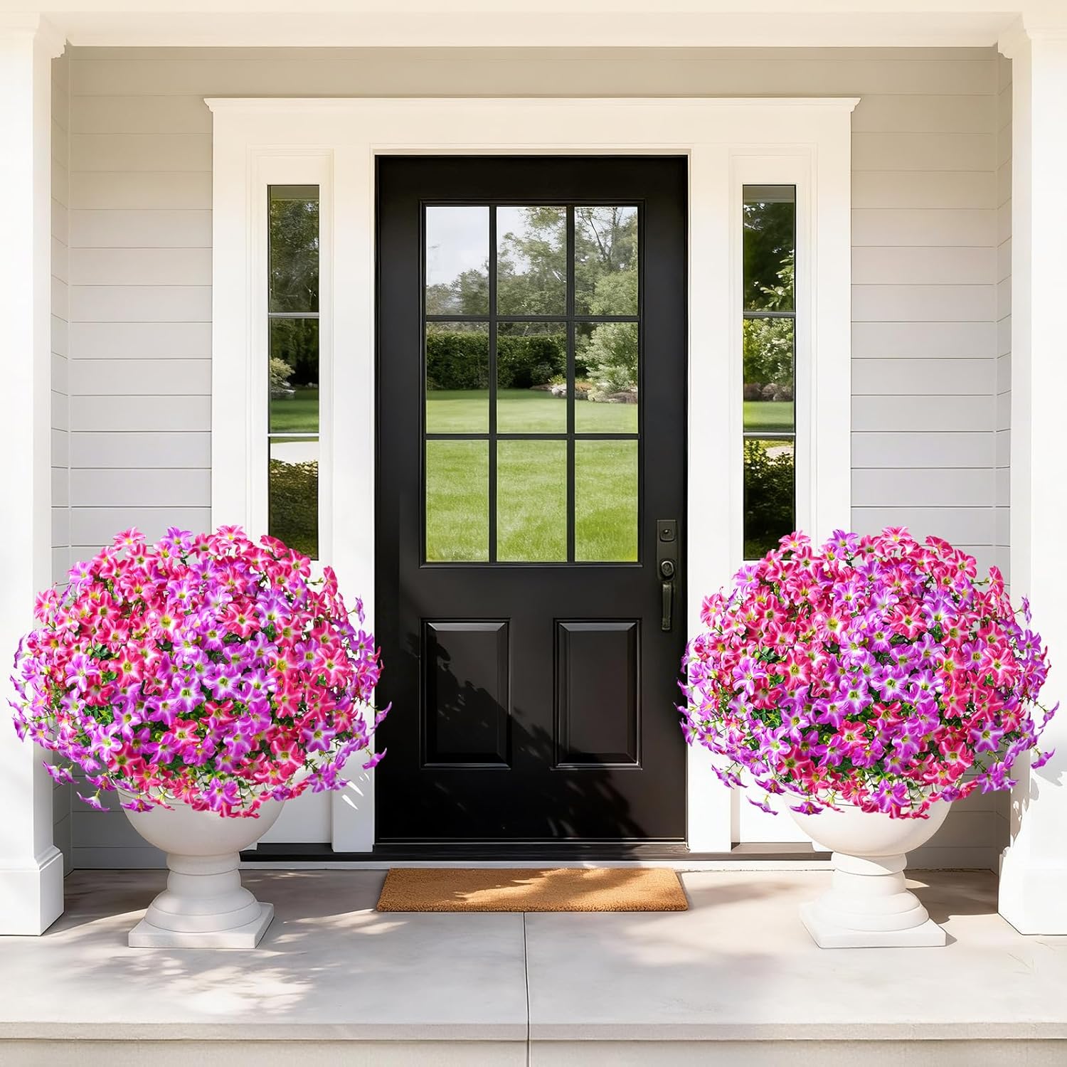 UV Resistant Artificial Petunias Flowers
