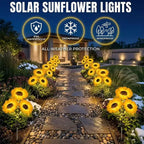 Solar LED Sunflower Garden Lights