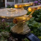 Sci-Fi Spaceship Solar Garden Stake Light