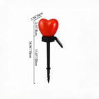 Solar Heart Garden Lights – Waterproof LED Outdoor Landscape Stake Lights for Garden & Patio
