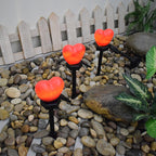 Solar Heart Garden Lights – Waterproof LED Outdoor Landscape Stake Lights for Garden & Patio
