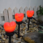 Solar Heart Garden Lights – Waterproof LED Outdoor Landscape Stake Lights for Garden & Patio