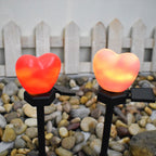 Solar Heart Garden Lights – Waterproof LED Outdoor Landscape Stake Lights for Garden & Patio