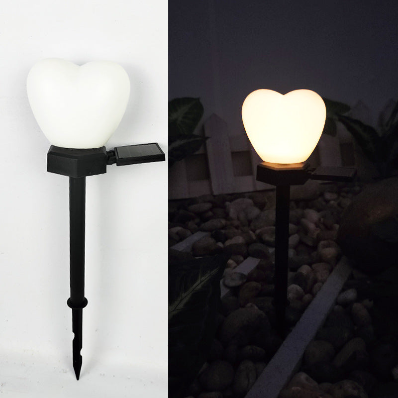 Solar Heart Garden Lights – Waterproof LED Outdoor Landscape Stake Lights for Garden & Patio