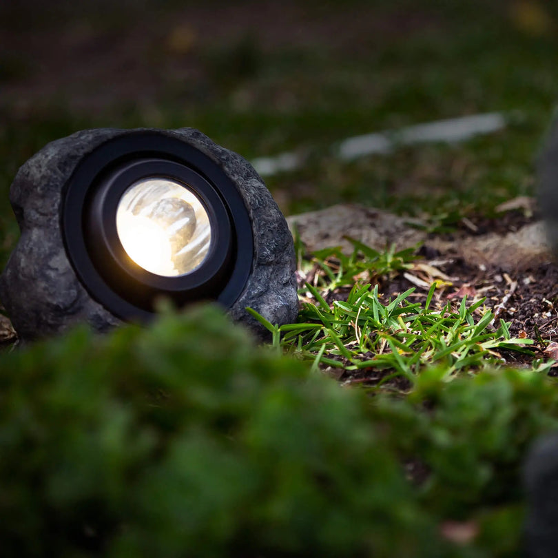 Solar Rock Spot Light – Waterproof LED Landscape Garden Light
