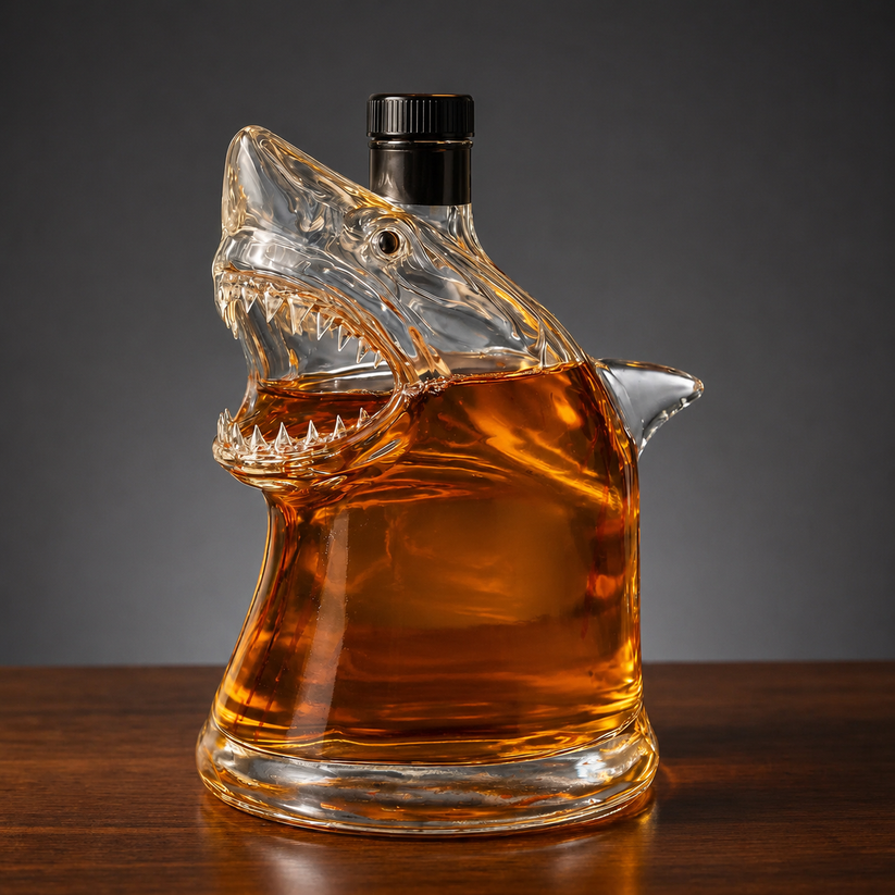 Whiskey Decanter - Shark Edition