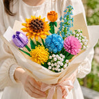 12-Piece DIY Flower Bouquet Building Set