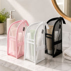 Clear Toiletry Bag With Compartments And Handle